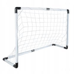 Začetniški komplet nogometni gol in žoga 120x80cm