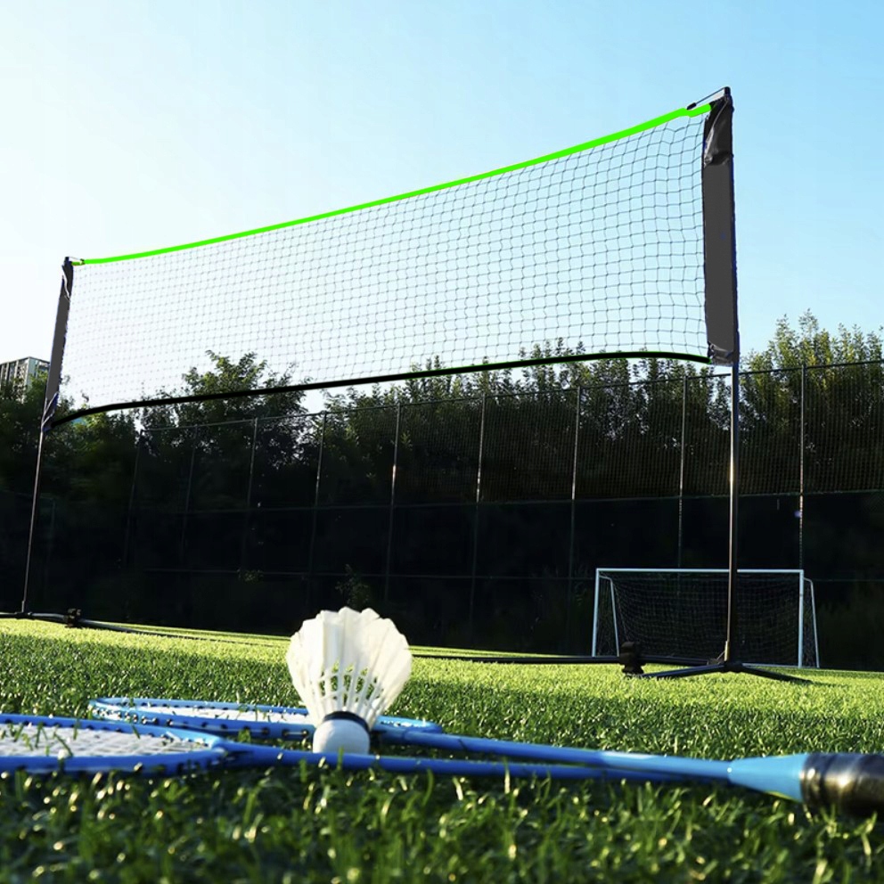 Prenosna nastavljiva športna mreža za odbojko badminton in tenis 310cm 4 Prenosna nastavljiva športna mreža za odbojko badminton in tenis 310cm - slika 2