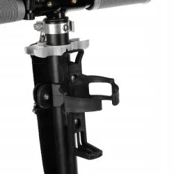 Alternative view of Alu. zložljiv otroški skiro do 100kg gumirana kolesa 200mm ABEC-7 siv Spido