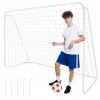 XXL kovinski nogometni gol 213x150cm 1 XXL kovinski nogometni gol 213x150cm