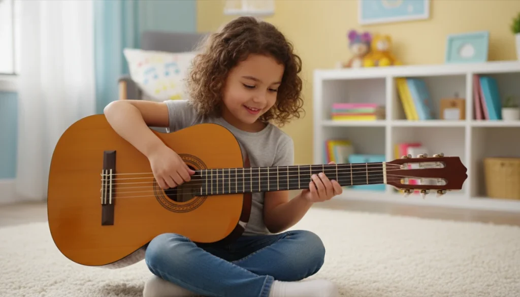 Classical Beginner Wooden Guitar For Children 60cm Brown - Eigraca.si Online Store