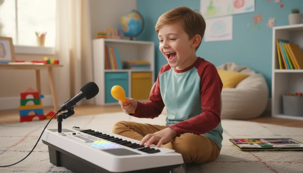 Male Elektronske Klaviature + Mikrofon 61 Tipk - Eigraca.si Spletna Trgovina
