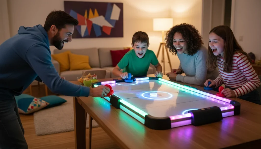 Tabletop Battery Air Hockey 58cm LED - Eigraca.si Online Store