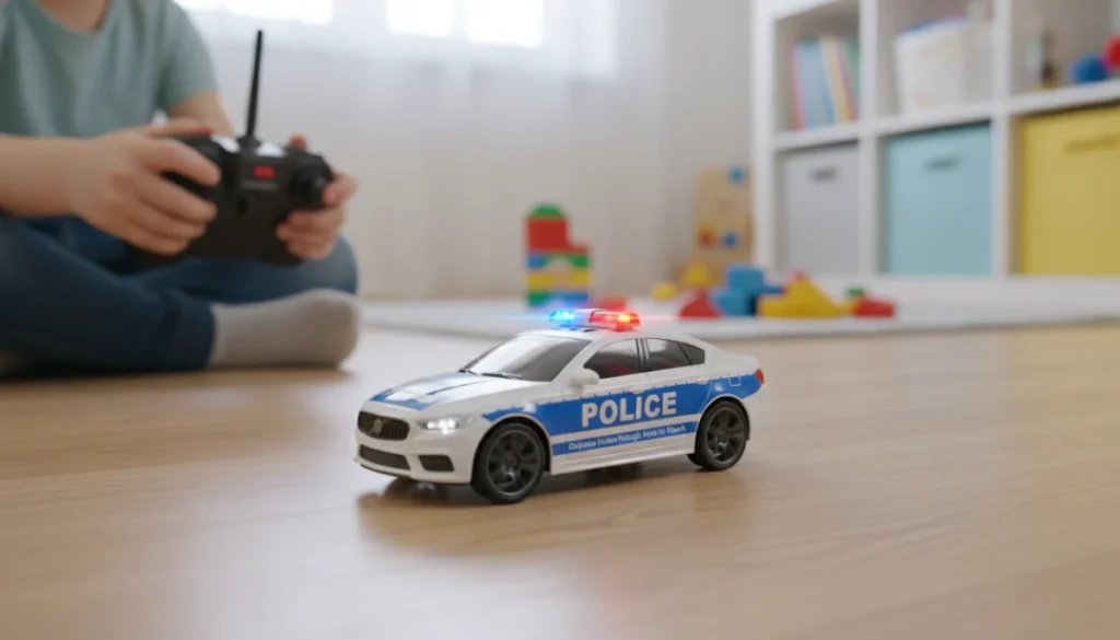 Daljinsko Voden Policijski Avto Do 10km/h POLICE - Eigraca.si Spletna Trgovina